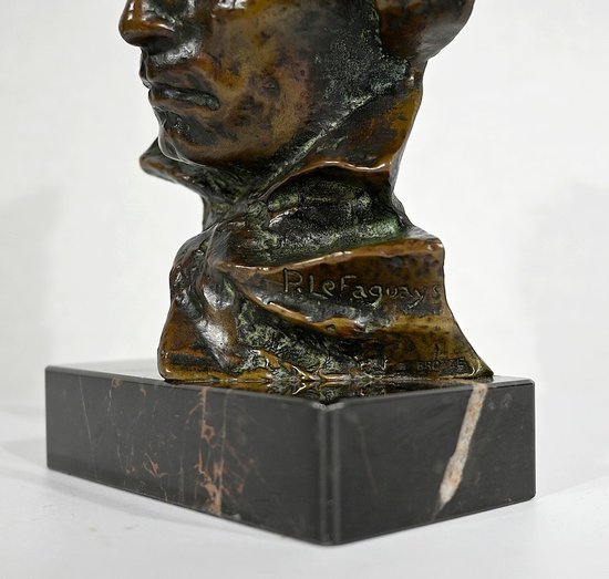 Bronzo "Beethoven" di P. Le Faguays -1930