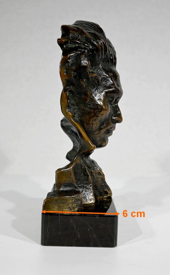 Bronzo "Beethoven" di P. Le Faguays -1930