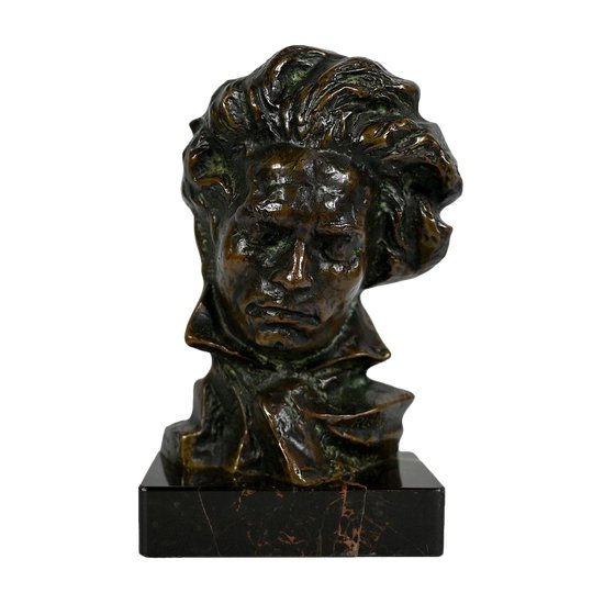 Bronzo "Beethoven" di P. Le Faguays -1930