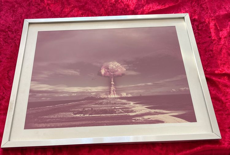 Foto von französischen Atomtests