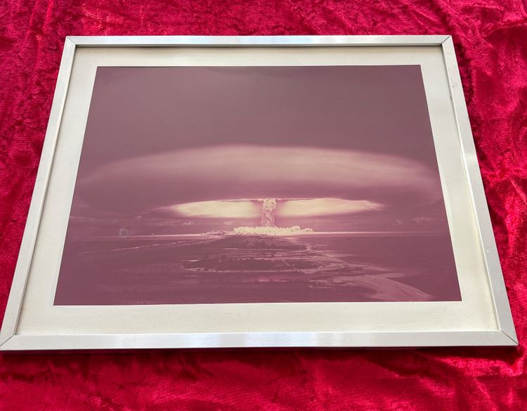 Foto von französischen Atomtests