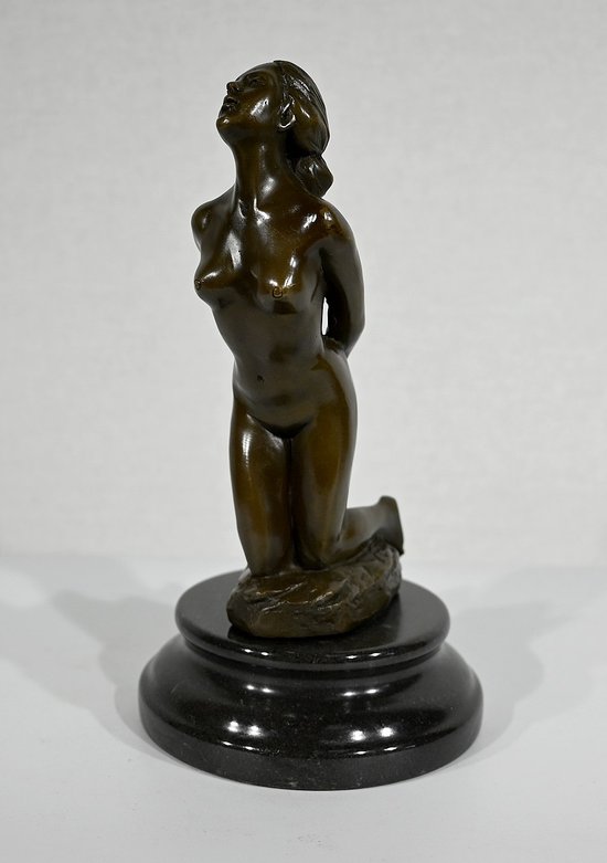 Bronzo "Nudo femminile" di A. Cesaro - XX secolo