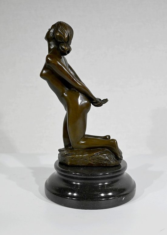 Bronzo "Nudo femminile" di A. Cesaro - XX secolo