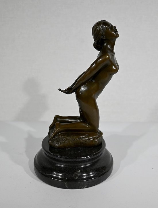 Bronzo "Nudo femminile" di A. Cesaro - XX secolo