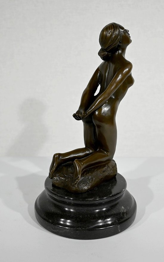 Bronzo "Nudo femminile" di A. Cesaro - XX secolo