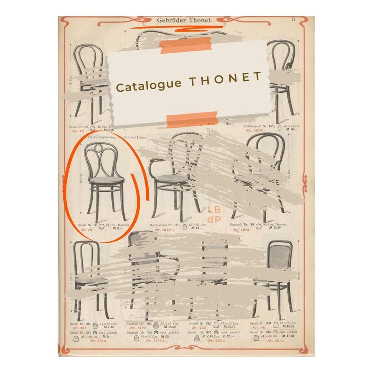 Thonet-Stuhl, Nummer 19, der „Engelsstuhl“, „Engelsstuhl“, „Engelstuhl