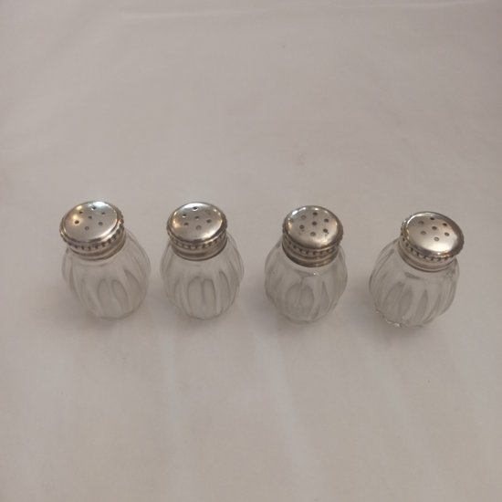 Christofle Cardheillac salt shakers