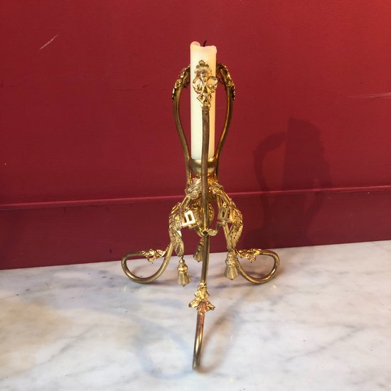 Pair of candlesticks Napoleon III period