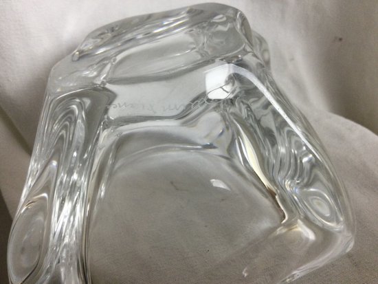 Daum France cendrier en cristal 