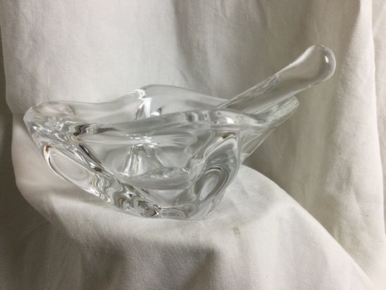 Daum France cendrier en cristal 