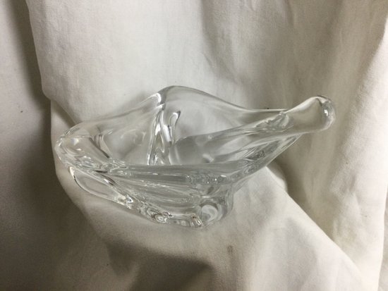 Daum France cendrier en cristal 