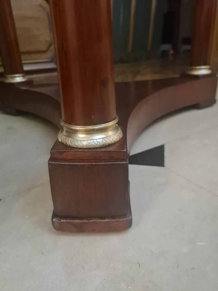 Empire period mahogany side table, circa 1810