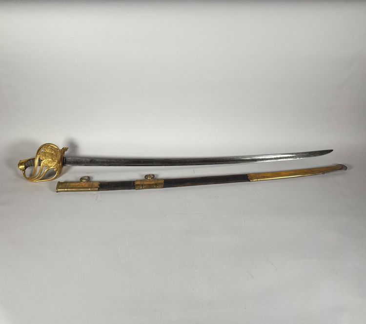 Sciabola della guardia del corpo del re del 1814