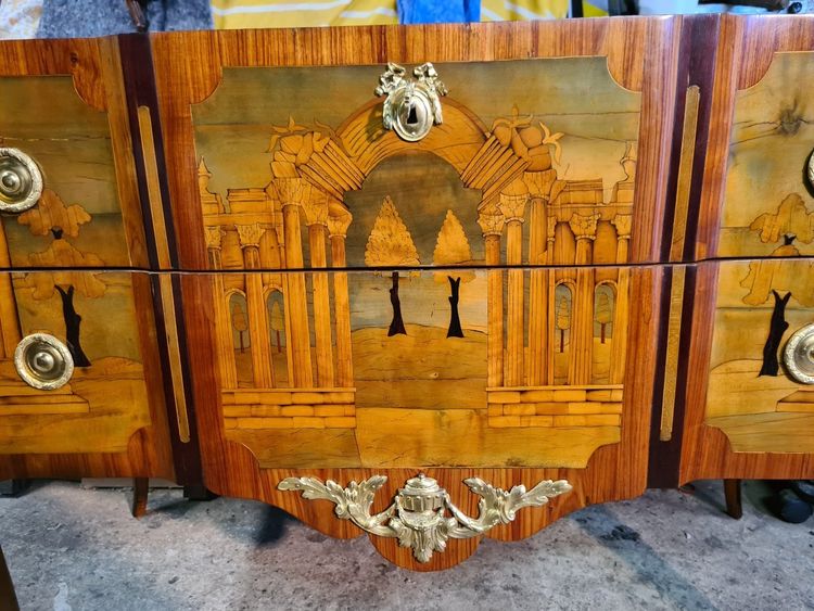 commode époque  Transition , double estampille de N.Petit et L.Boudin 