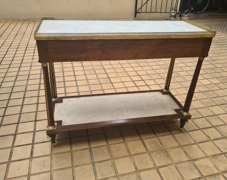 Consolle in mogano stile Luigi XVI