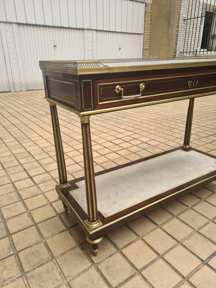 Consolle in mogano stile Luigi XVI