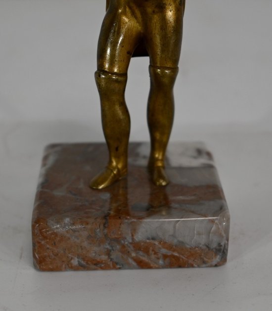 Bronzo con patina dorata di Napoleone - Inizio XX secolo