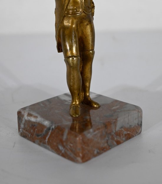 Bronzo con patina dorata di Napoleone - Inizio XX secolo