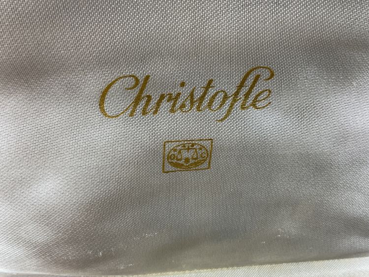Christofle pearl pattern cake forks