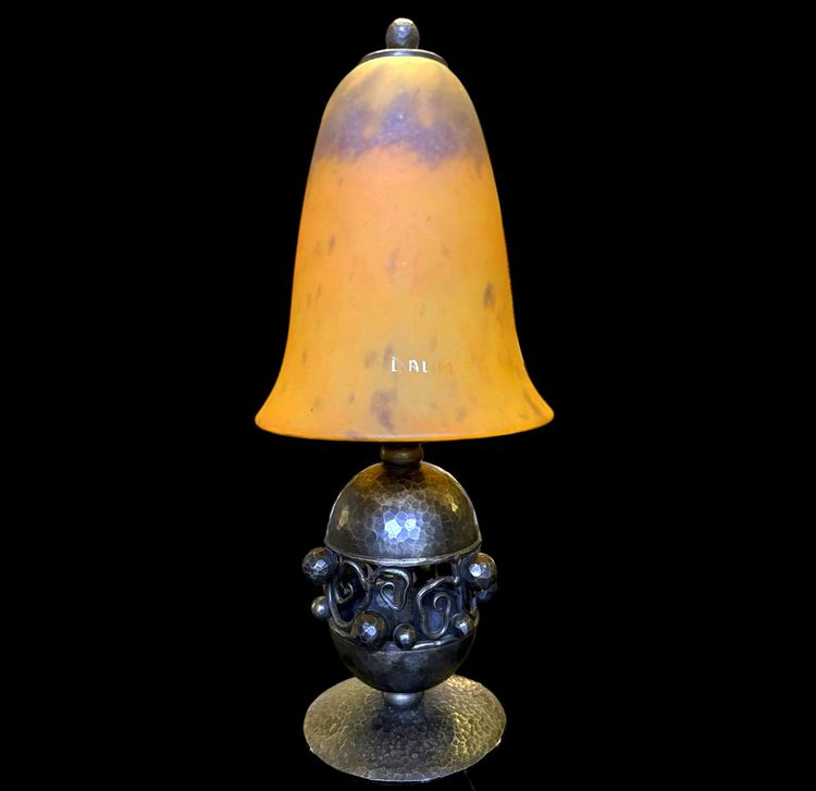 Lampada Art Déco Edgar Brandt e Daum