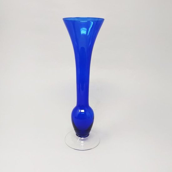 1970 Magnificent Set of 3 Vases by Seguso, in Murano Glass, Made in Italy