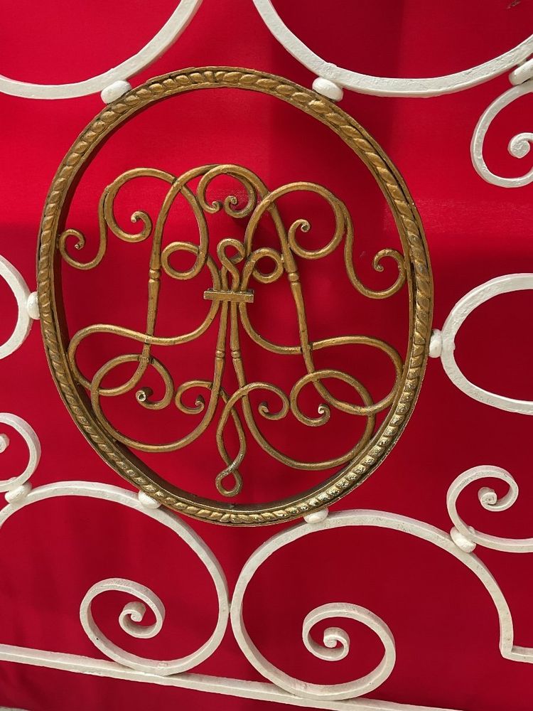 Wrought Iron Headboard Guard