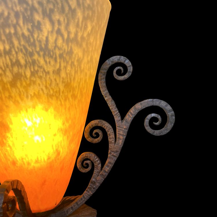 Art Deco Schneider lamp