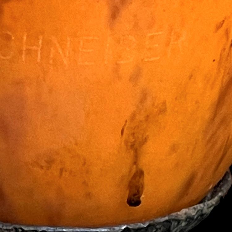 Art Deco Schneider lamp