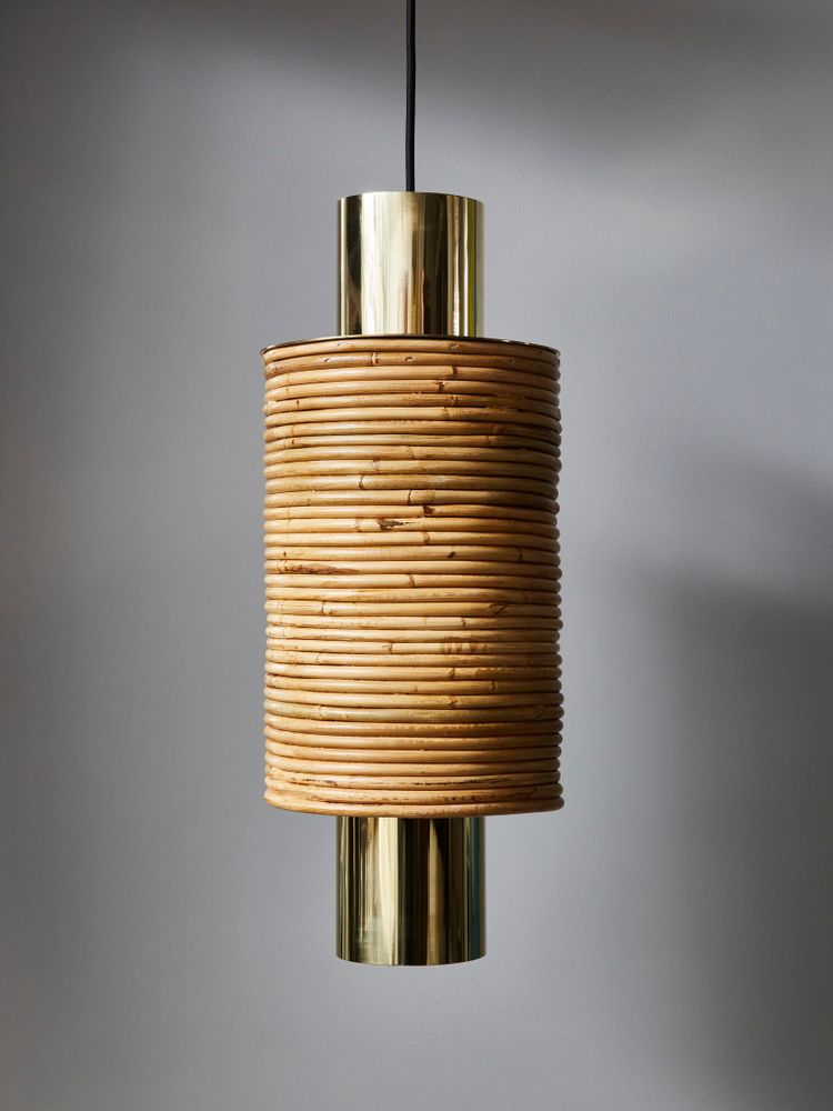 Brass and wood suspensions