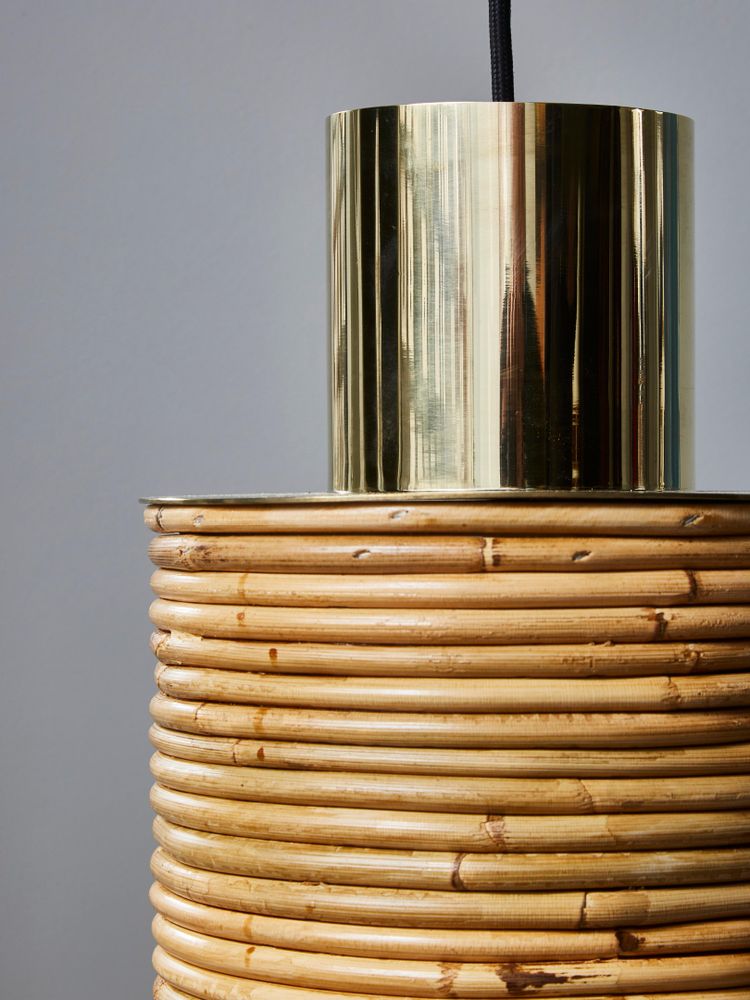 Brass and wood suspensions