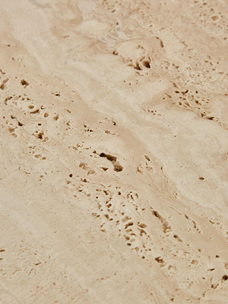 Moderne Konsole aus Travertin von Glustin Leuchten