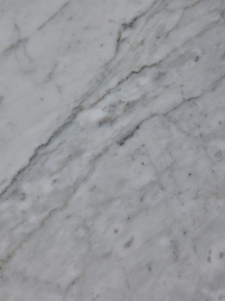 Paar große Konsolen aus Carrara-Marmor