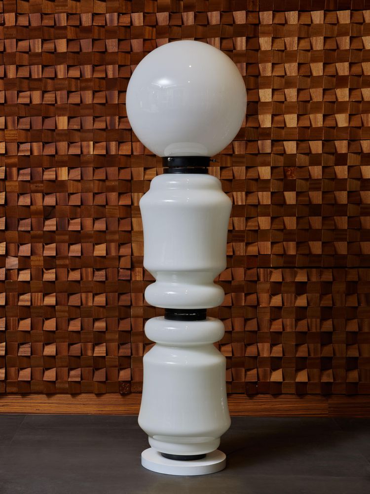 Vistosi opaline floor lamp