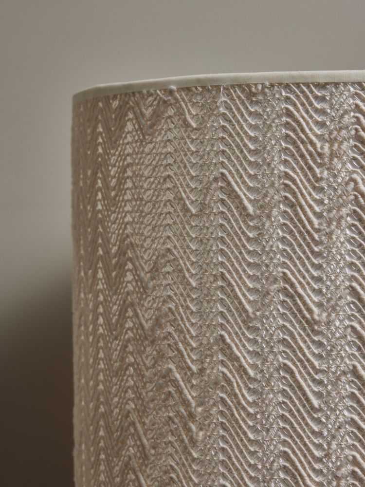 Ceramic table lamp by Marius Bessone