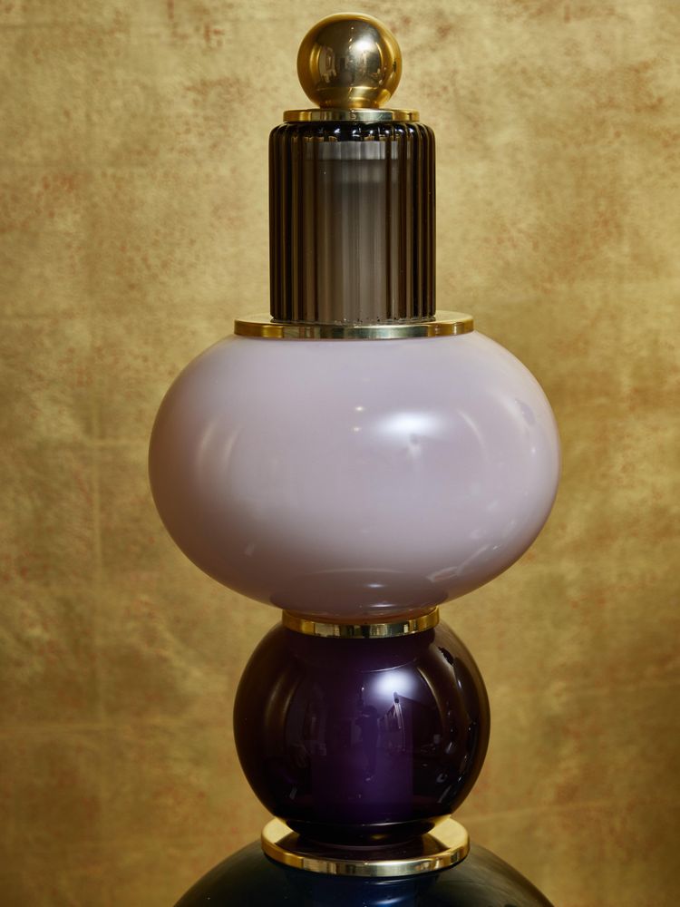 Totem table lamps by Glustin Luminaires