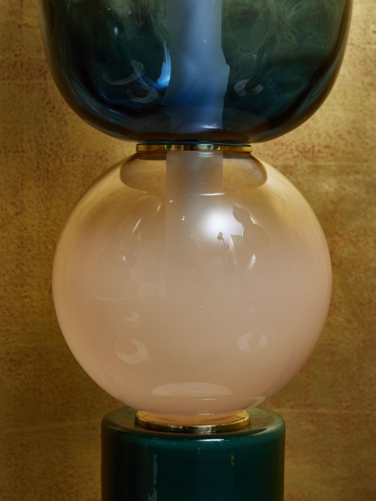 Totem table lamps by Glustin Luminaires
