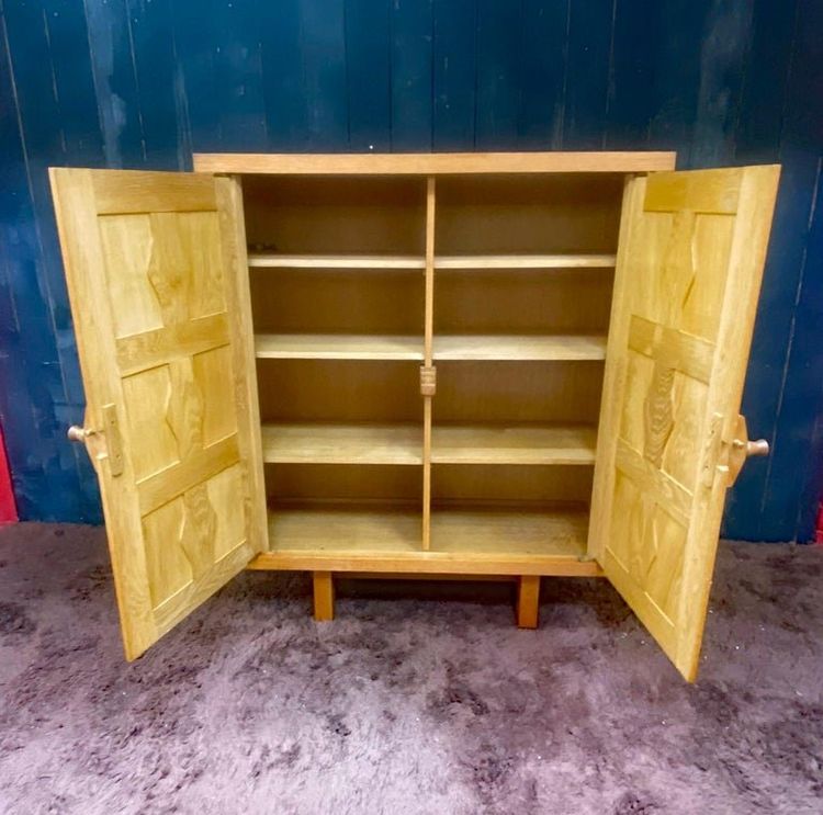 Guillerme e Chambron, mobile in rovere, edizione Votre Maison, 1970 circa