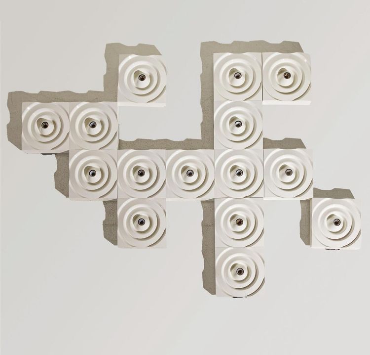 Isao Hosoe wall lights for Kartell, model 4336