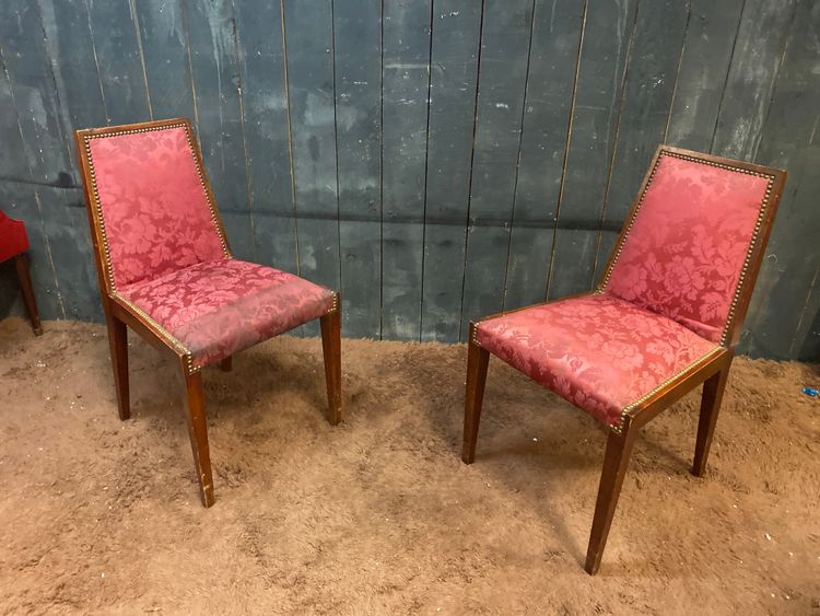 Paire de chaises art deco circa 1930