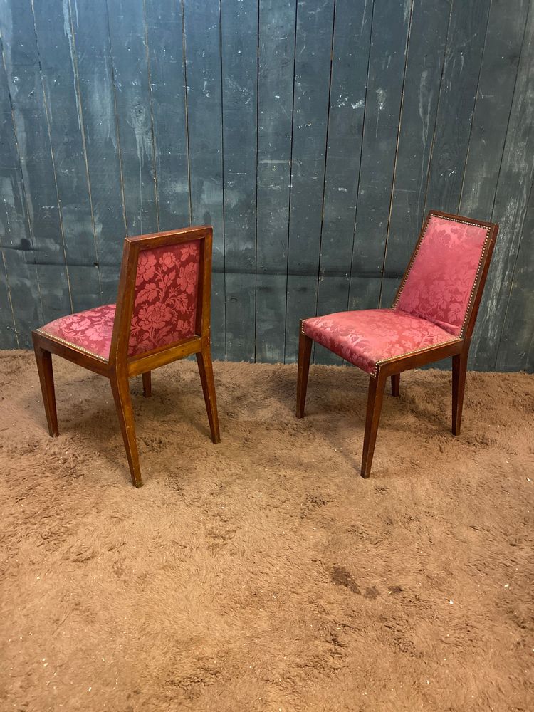 Paire de chaises art deco circa 1930
