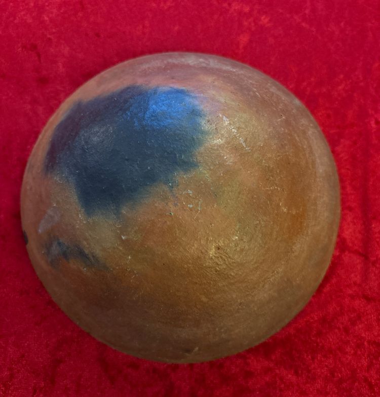 North African nomadic terracotta bowl