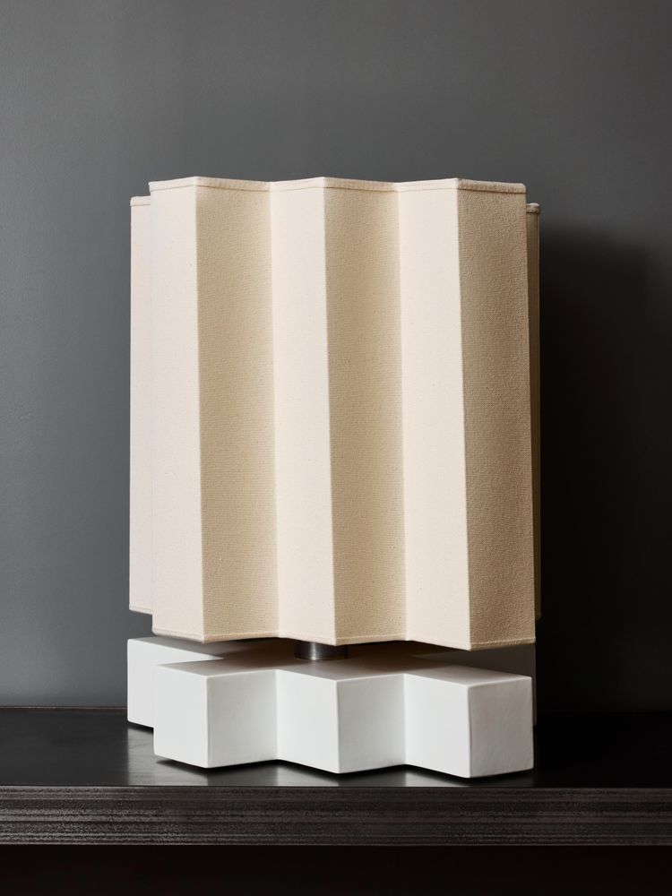 Pair of Brick 02 table lamps by Jenna Basso