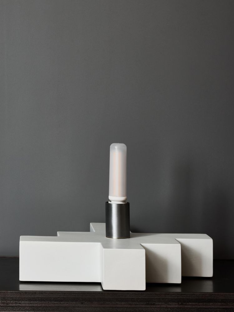 Pair of Brick 02 table lamps by Jenna Basso