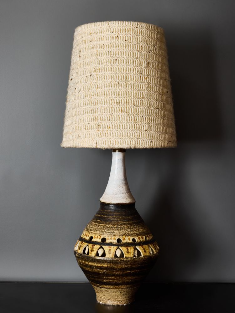Georges Pelletier two-tone table lamp