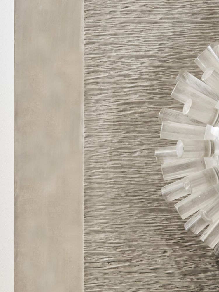 Metal and polycarbonate wall lights by Gaetano Missaglia