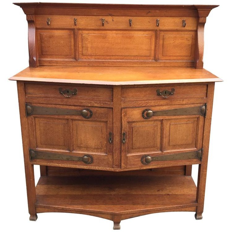 Jugendstil-Sideboard im Stil von Serrurier Bovy, um 1900