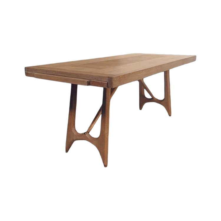 Guillerme et Chambron , Esstisch aus Eiche , Edition Votre Maison circa 1960/1970