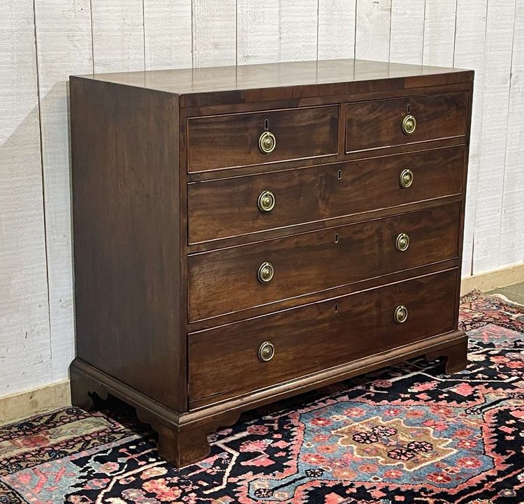Commode anglaise 19ème en acajou