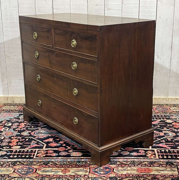 Commode anglaise 19ème en acajou