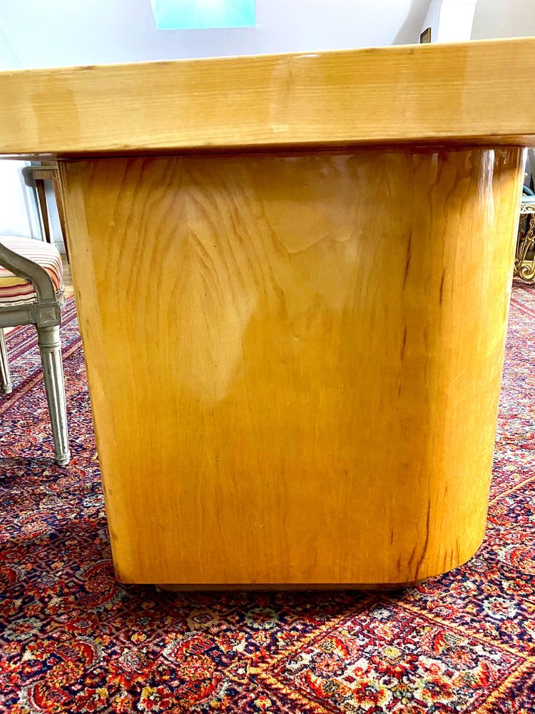 Schreibtisch Boomerang Art Deco um 1940